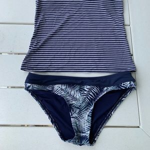 Carve tankini and bottoms